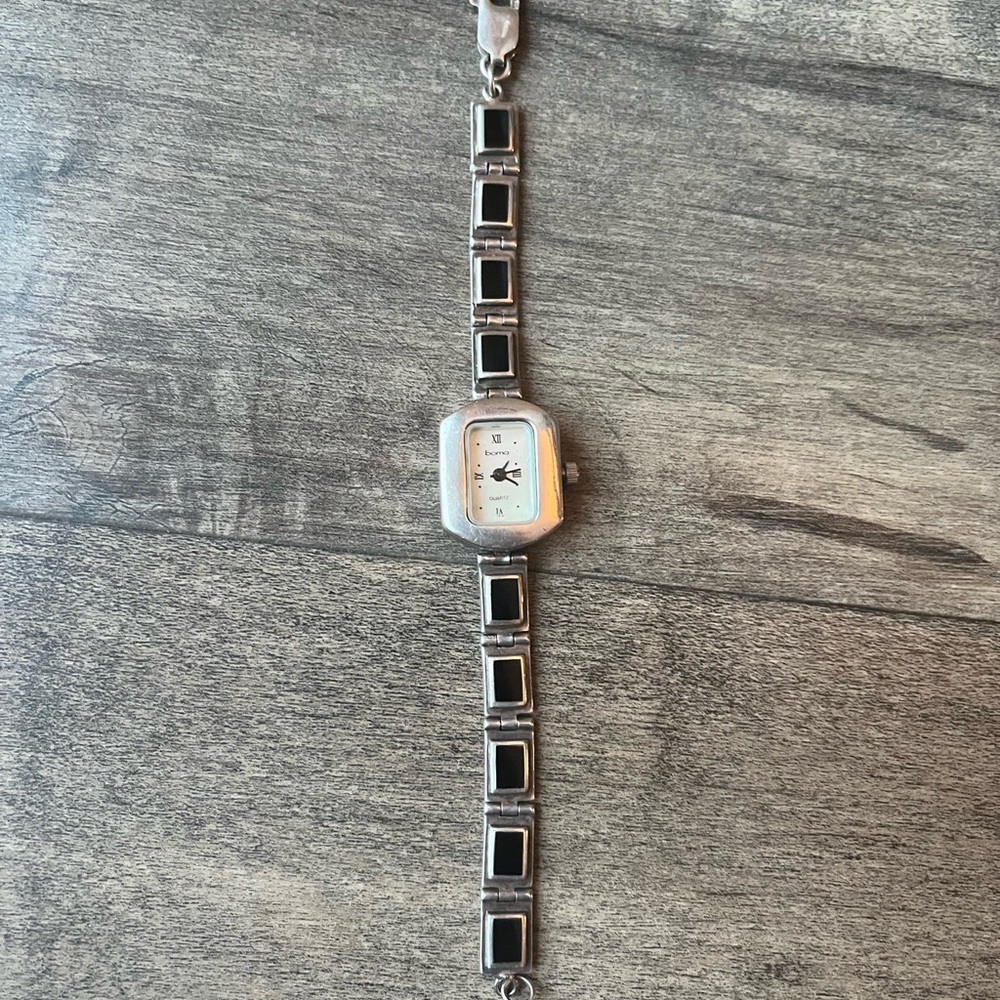 Vintage BOMA 925 Sterling Silver Lady Watch